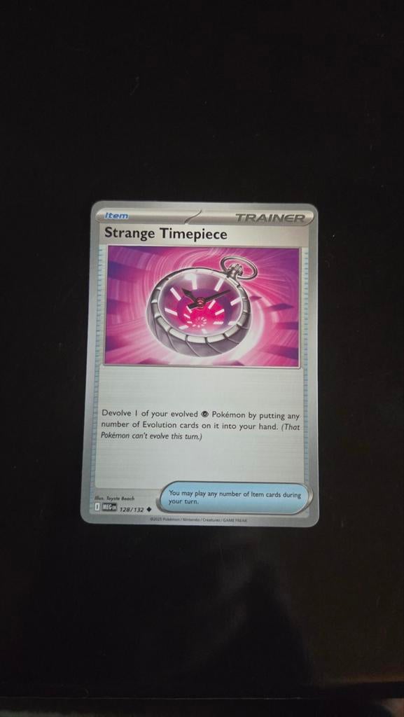 Pokemon Kaart: Strange Timepiece 128/132 - Near Mint, Verzenden, Zo goed als nieuw, Losse kaart