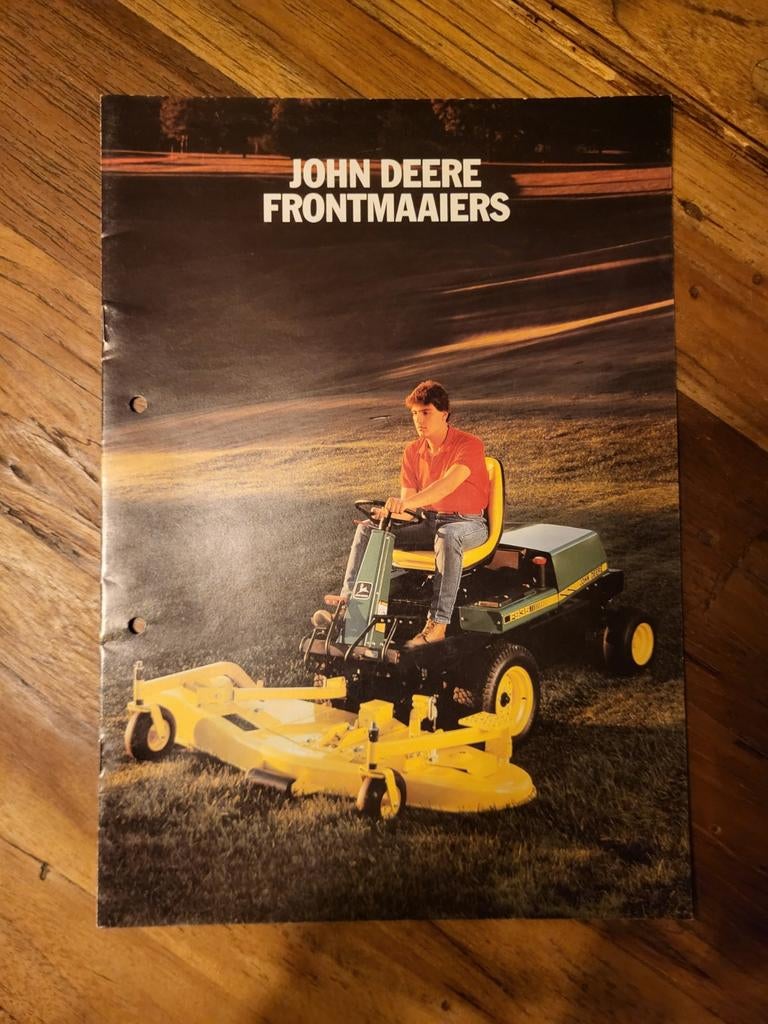 Tractor folder John Deere frontmaaiers, Ophalen of Verzenden, Zo goed als nieuw