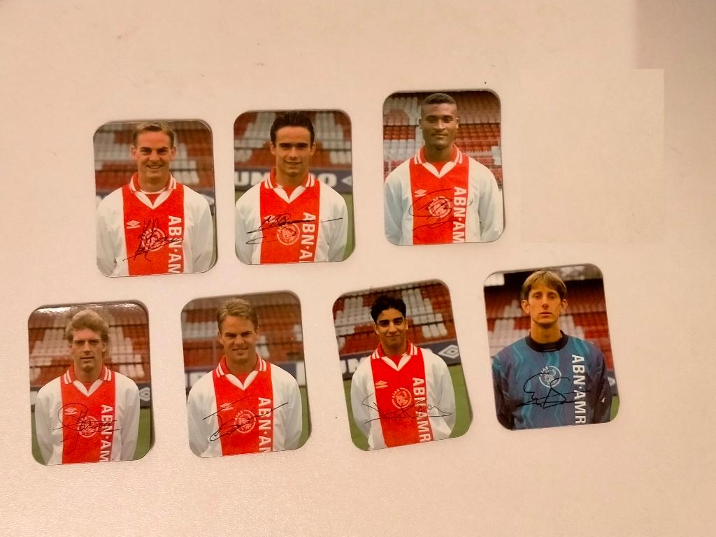 Ajax Amsterdam vintage magneetjes magneten set voetbal, Verzamelen, Sportartikelen en Voetbal, Ophalen of Verzenden, Gebruikt