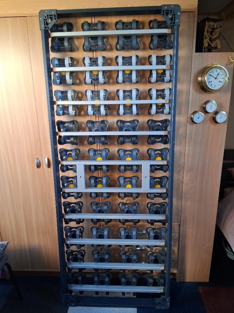 Bed- schotelbodem, Huis en Inrichting, Ophalen, Eenpersoons, Zo goed als nieuw, 80 cm