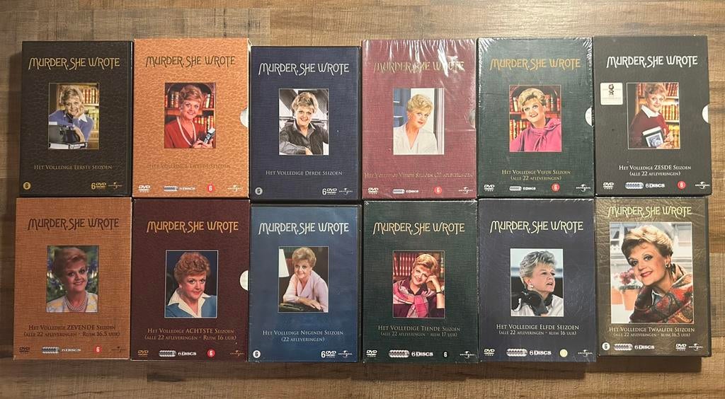 Murder, she wrote complete serie 12 seizoenen, Vanaf 12 jaar, Ophalen of Verzenden, Zo goed als nieuw