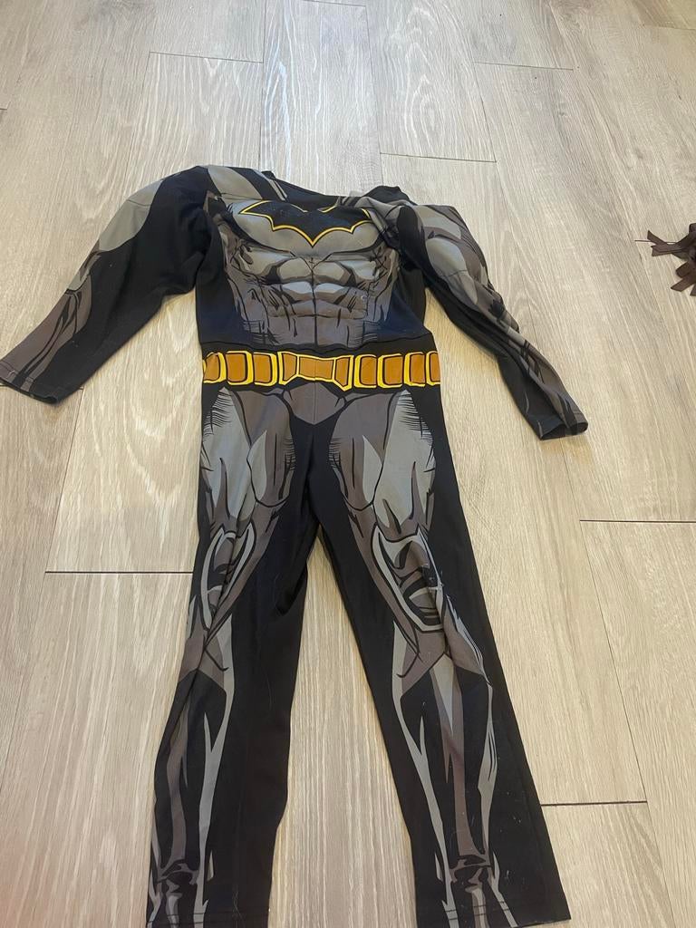 Batman pak maat 110-116, Ophalen of Verzenden, Zo goed als nieuw, 110 t/m 116, Jongen