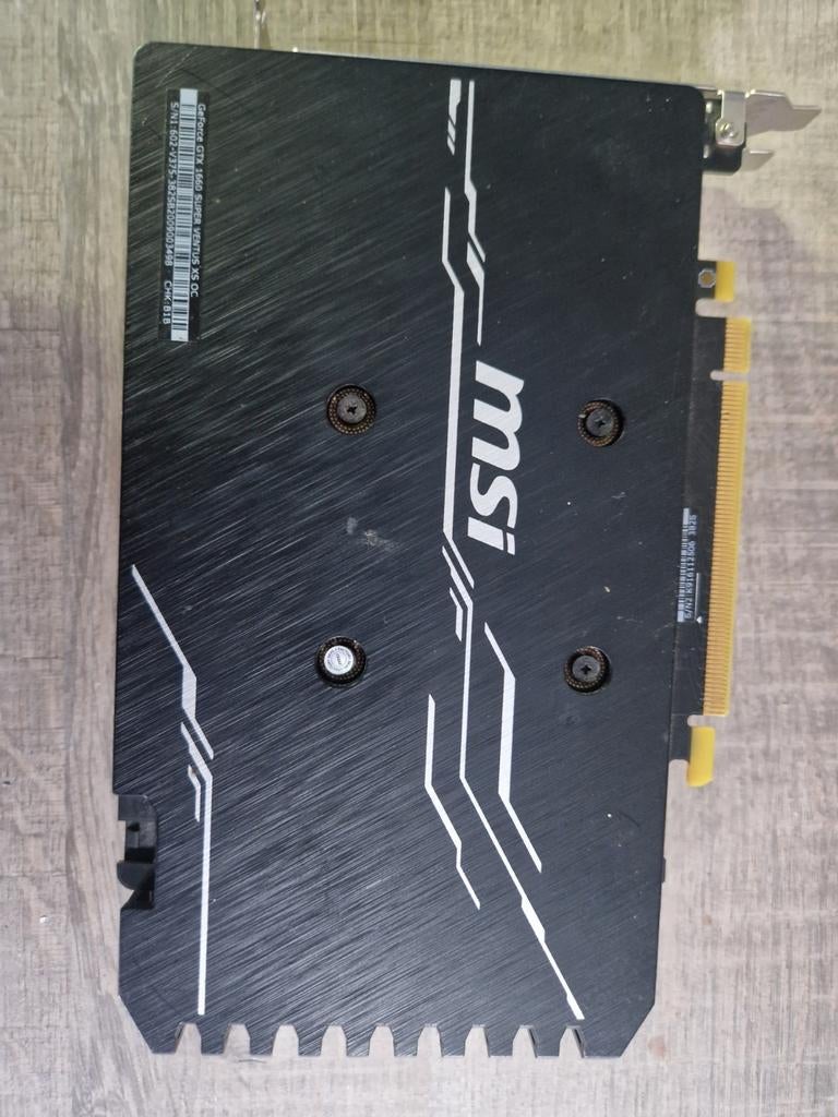 GTX 1660 Super Ventus XS OC - Gebruikt, Computers en Software, Videokaarten, PCI-Express 3, Gebruikt, GDDR6, HDMI