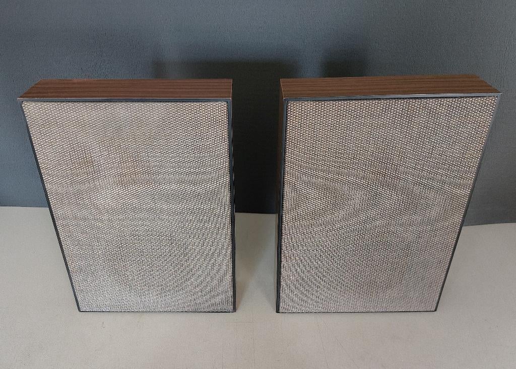 Set Vintage GRUNDIG HiFi-Boxen 203A, Overige merken, Gebruikt, Ophalen of Verzenden, Minder dan 60 watt