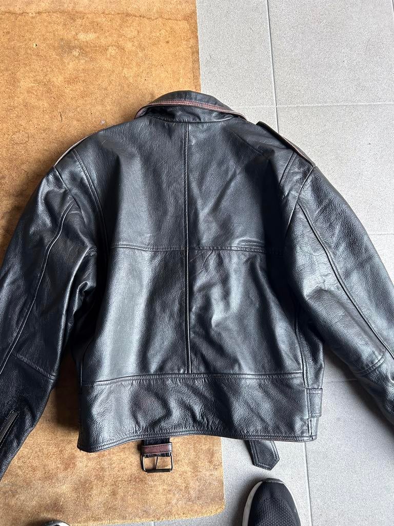 Leren jas, Motoren, Ophalen, Tweedehands, Jas | leer