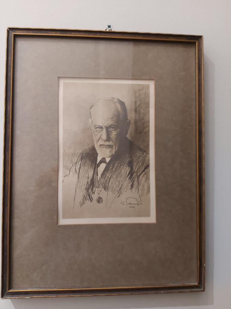 Prent van sigmund freund, Ophalen of Verzenden