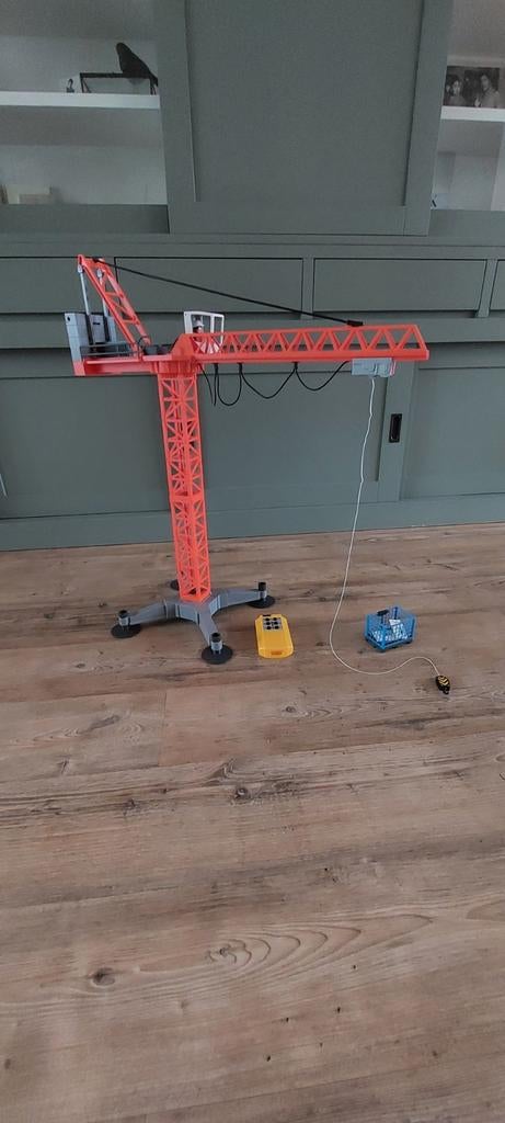 Hijskraan playmobil, Ophalen, Gebruikt, Afstandsbediening