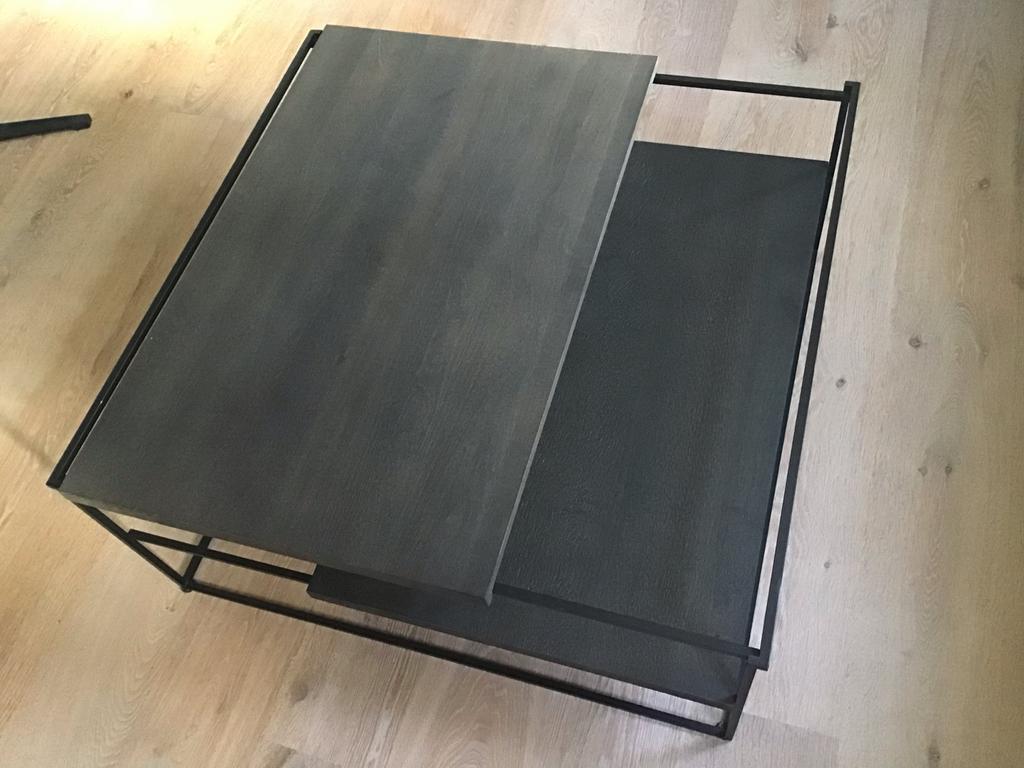 Mooie salontafel 36x82x81 cm, Huis en Inrichting, Tafels | Salontafels, 100 tot 150 cm, Vierkant, 50 tot 100 cm, Zo goed als nieuw