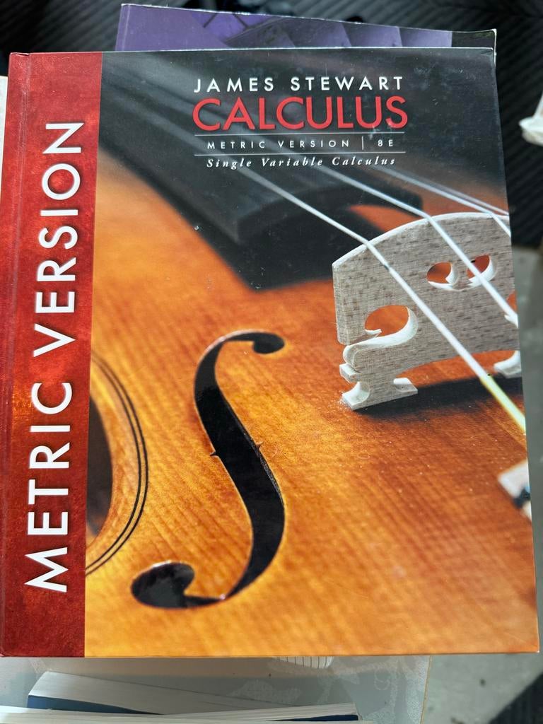 Calculus - James Stewart - Metric Version, Boeken, Studieboeken en Cursussen, Ophalen of Verzenden, Beta, Zo goed als nieuw, HBO