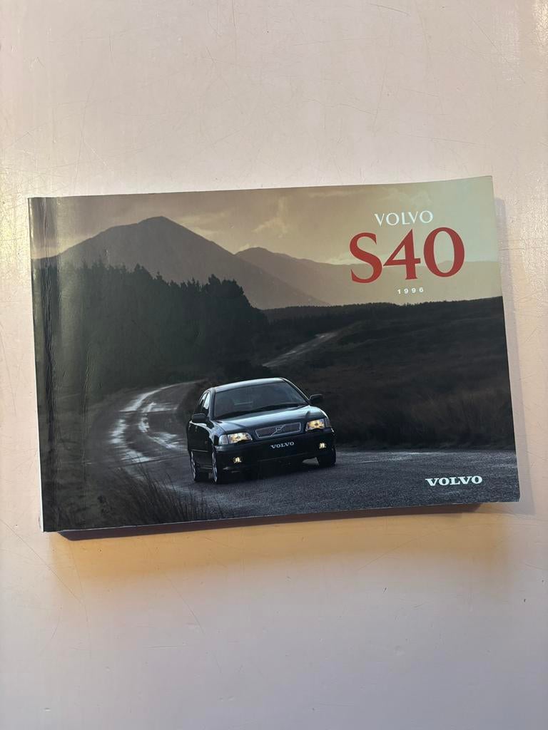 Handleiding VOLVO S40 model 1996, Ophalen of Verzenden