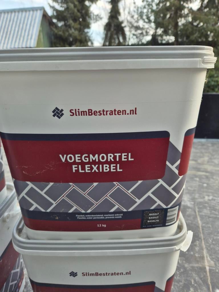 Voegsel voor terrastegels Basalt 48 kg, Ophalen, Nieuw