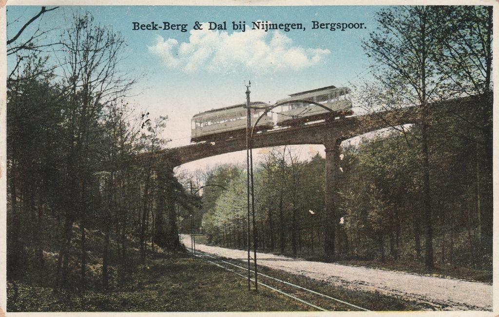 Berg en Dal, Ophalen of Verzenden, 1920 tot 1940, Gelopen, Gelderland