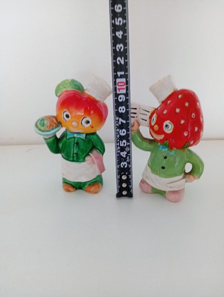 Vintage zout- en peperstrooier set, Ophalen of Verzenden