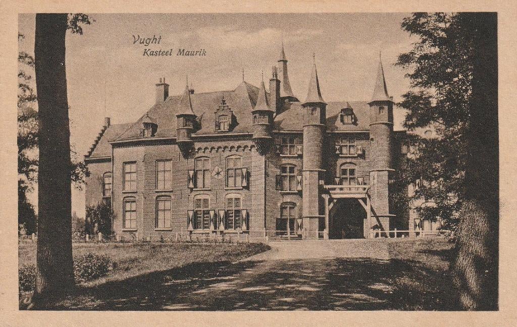 04161 Vught - Kasteel Maurik - 1920, Verzamelen, Ansichtkaarten | Nederland, Verzenden, 1920 tot 1940, Ongelopen, Noord-Brabant