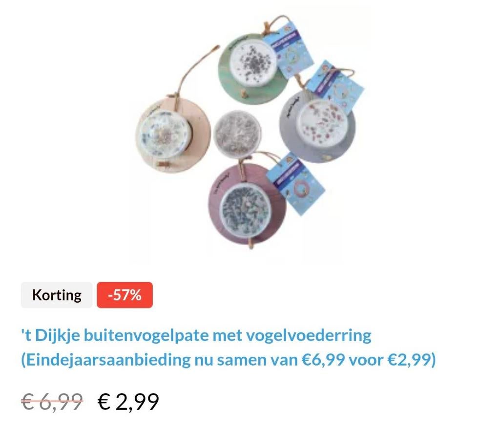 Buitenvogel voer, Ophalen of Verzenden, Vogel