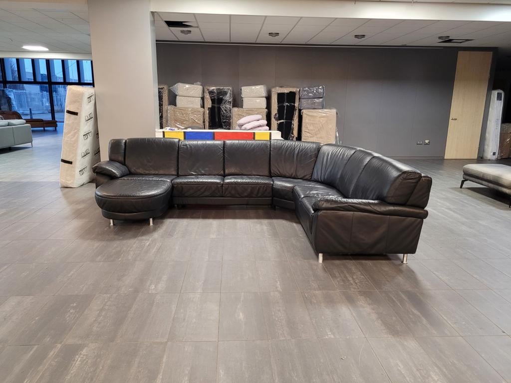 ❤️ VERKOCHT Himmola U-bank 175x350x260 GRATIS BEZORGEN, 100 tot 125 cm, Hoekbank, 300 cm of meer, Ophalen of Verzenden