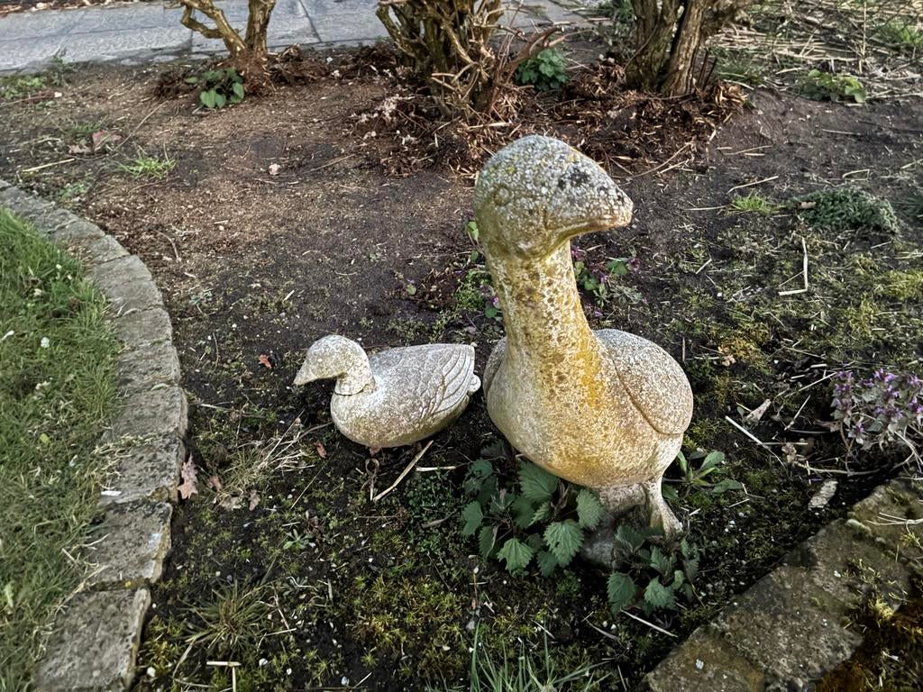 Diverse stenen beelden, Tuin en Terras, Tuinbeelden, Ophalen, Gebruikt, Steen, Overige typen