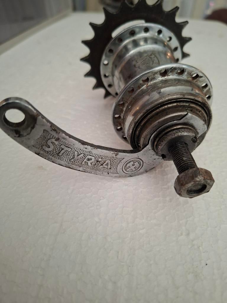 Oldtimer Remnaaf  bromfiets / fietsonderdeel  STYRIA REMNAAF, Ophalen of Verzenden, Gebruikt, Overige typen, Overige merken