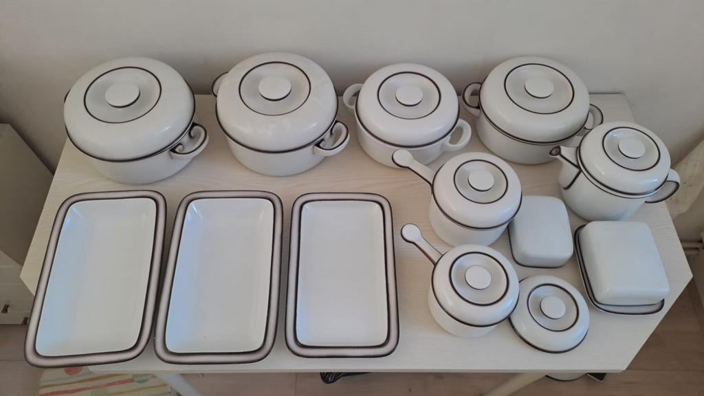 Thomas scandic shadow servies, Ophalen, Porselein, Overige stijlen, Bord(en)