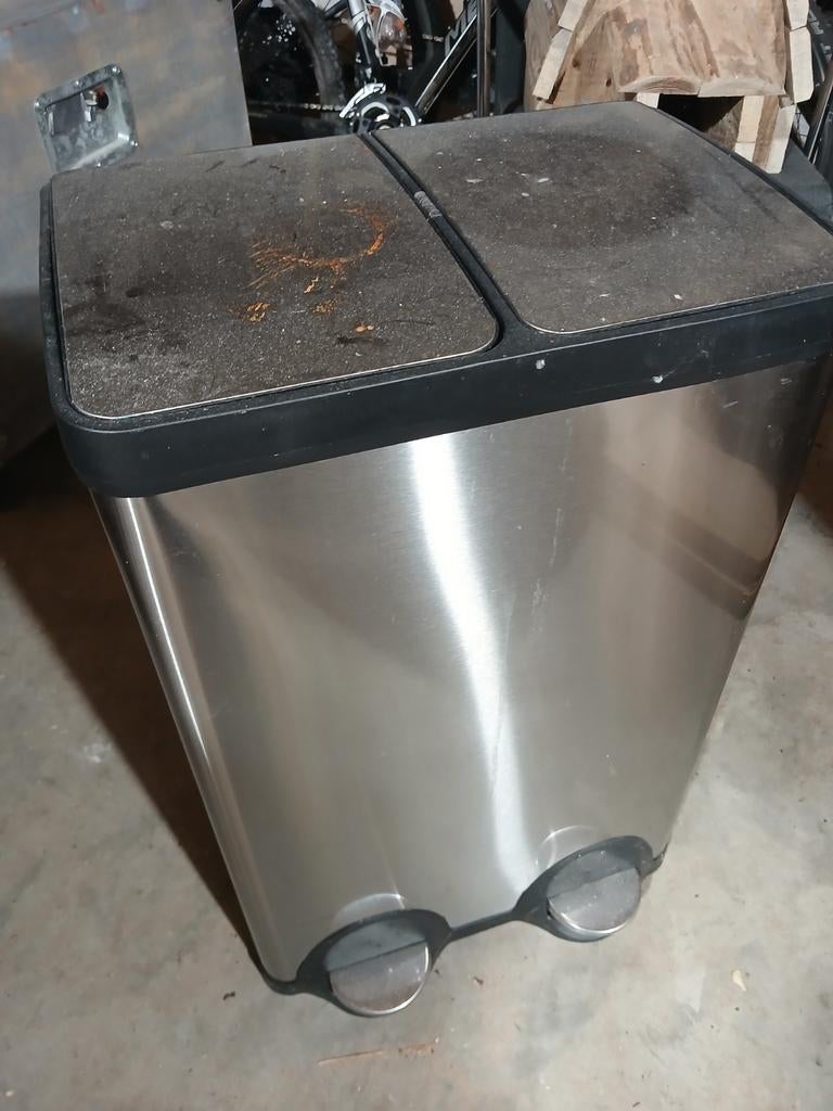 Prullenbak voor gescheiden afval, Huis en Inrichting, Woonaccessoires | Prullenbakken, 40 liter of meer, Ophalen of Verzenden