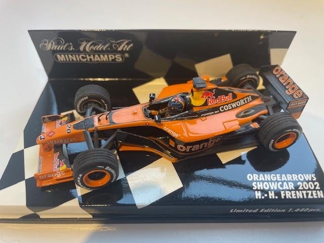 Arrows F1 Showcar 2000 Verstappen – Minichamps 1/18 Orange