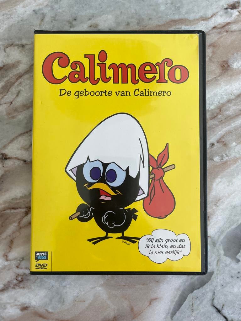 DVD Calimero - De geboorte van Calimero, Gebruikt, Alle leeftijden, Overige genres, Ophalen of Verzenden