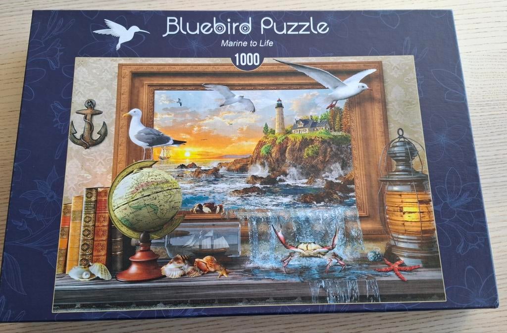 Bluebird legpuzzel Marine to life 1000 stukjes, Ophalen of Verzenden