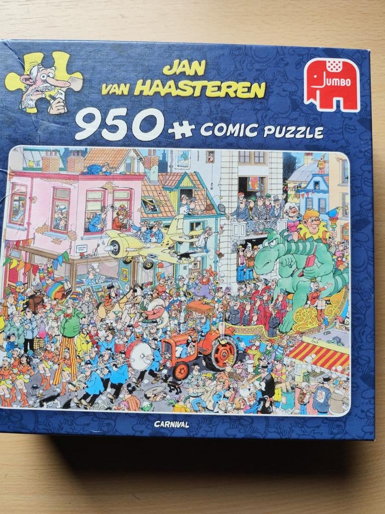 Jan van Haasteren 950 stukjes Comic Puzzel, Ophalen of Verzenden, 500 t/m 1500 stukjes, Gebruikt, Legpuzzel