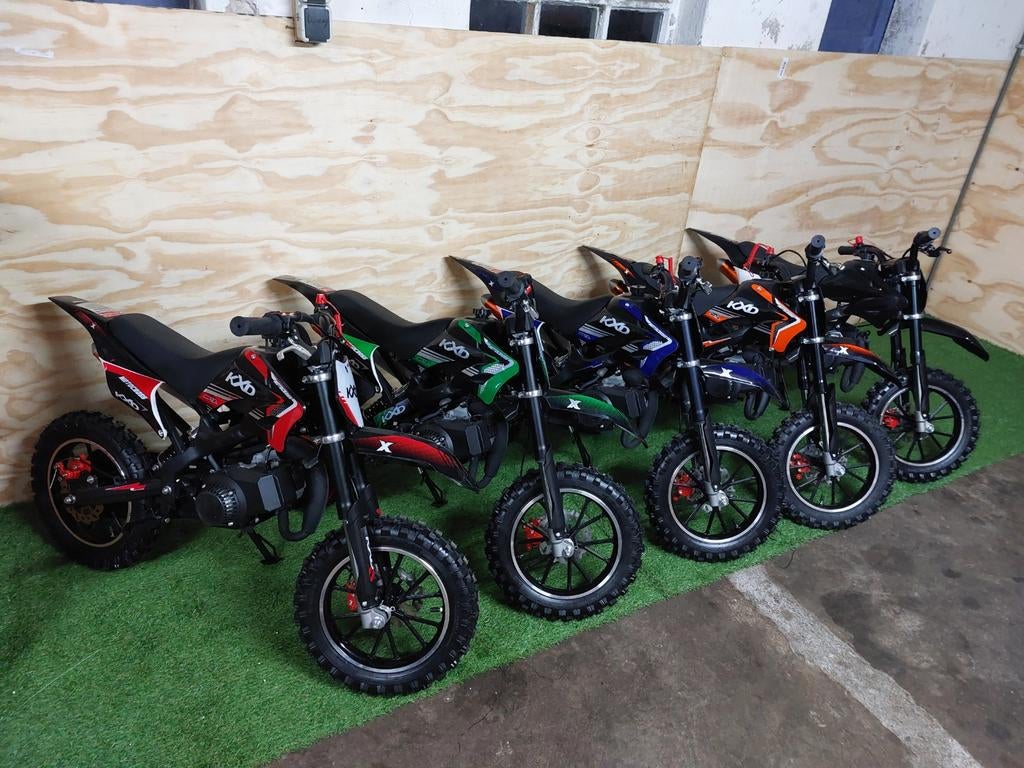 Nieuwe kxd minicrossers 49cc benzine (snelheid begrensbaar), Ophalen of Verzenden, Overige typen