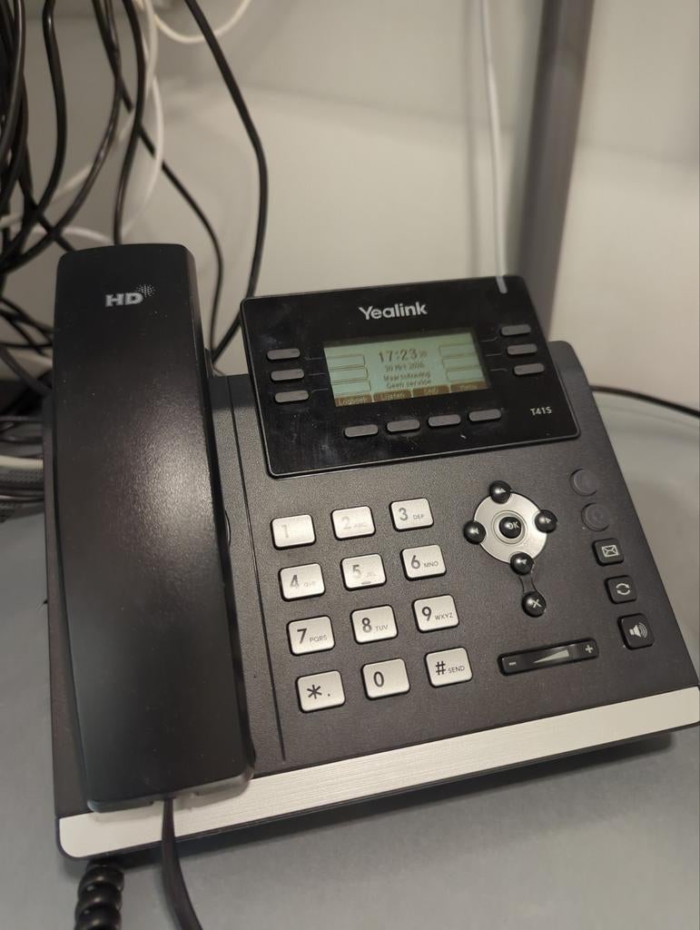 Yealink T41S VOIP Telefoon, Telecommunicatie, Vaste telefoons | Handsets en Draadloos, Ophalen of Verzenden, Gebruikt