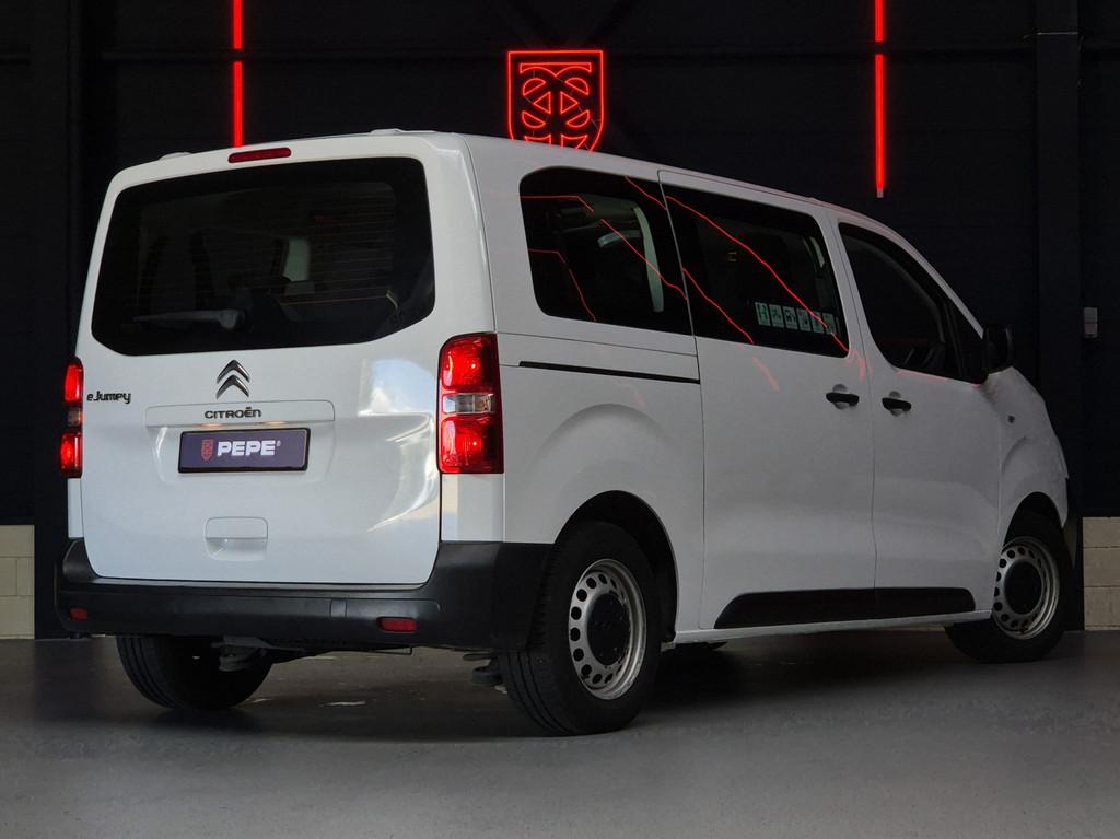 Citroen ë-Jumpy M 75kWh |9-PERSOONS|PANORAMA|APP|CRUISE, 330 km, Gebruikt, Overige carrosserieën, Wit