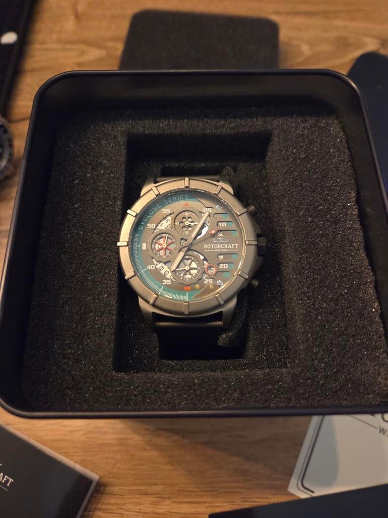 Rotorcraft Cyclone RC4901 horloge, Ophalen of Verzenden, Zo goed als nieuw