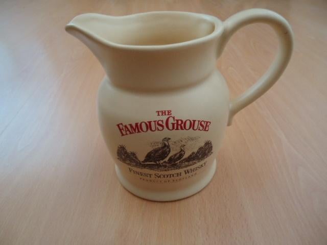 The Famous Grouse, Finest Scotch Whisky, waterkan, waterjug, Verzamelen, Ophalen of Verzenden, Zo goed als nieuw, Gebruiksvoorwerp
