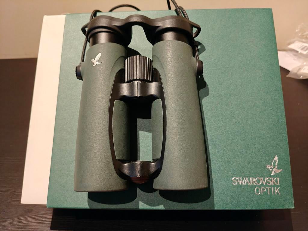 Swarovski EL 10x42 Verrekijker, Dakkant (recht), Ophalen of Verzenden, Zo goed als nieuw, 8 tot 12x