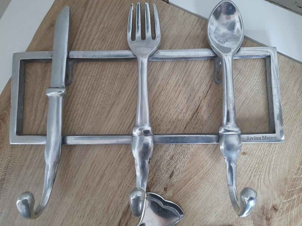 Bestek haak riviera maison, Huis en Inrichting, Woonaccessoires | Kapstokken, Verzenden, Wandkapstok, Minder dan 100 cm