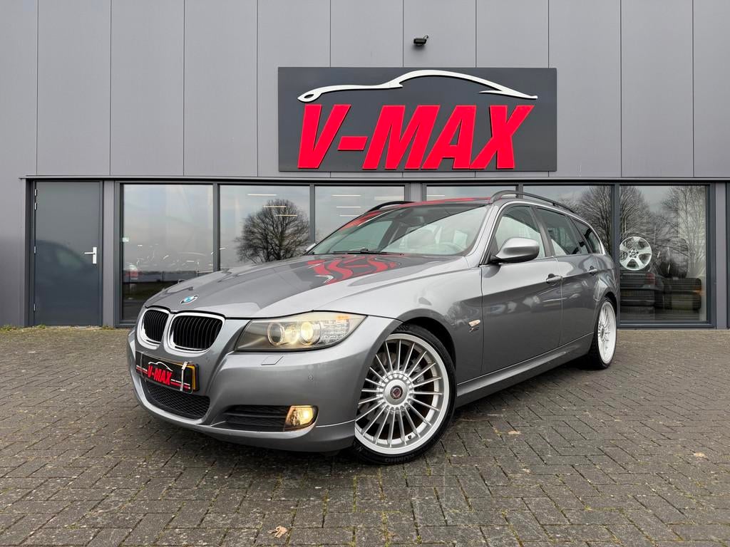 BMW 325i Touring Alpina B3 Xenon Navi Stoelvw Leder Sportint, Gebruikt, Zwart, 2996 cc, Vierwielaandrijving