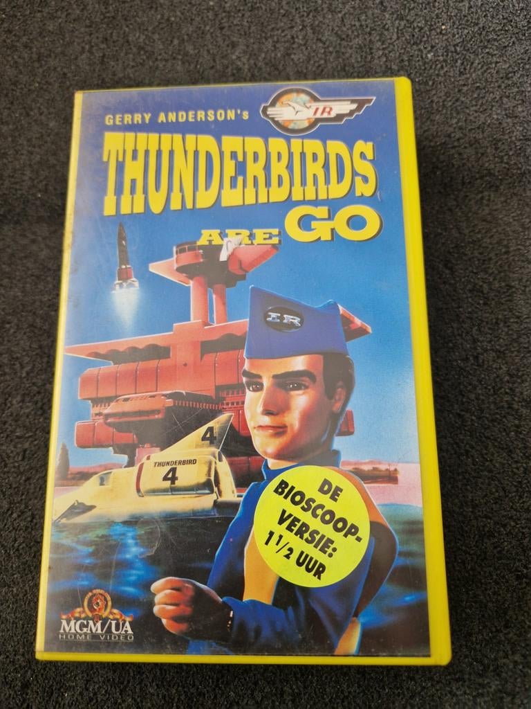 Thunderbirds Are Go VHS - De Bioscoopversie, Alle leeftijden, Ophalen of Verzenden, Gebruikt, Science Fiction en Fantasy