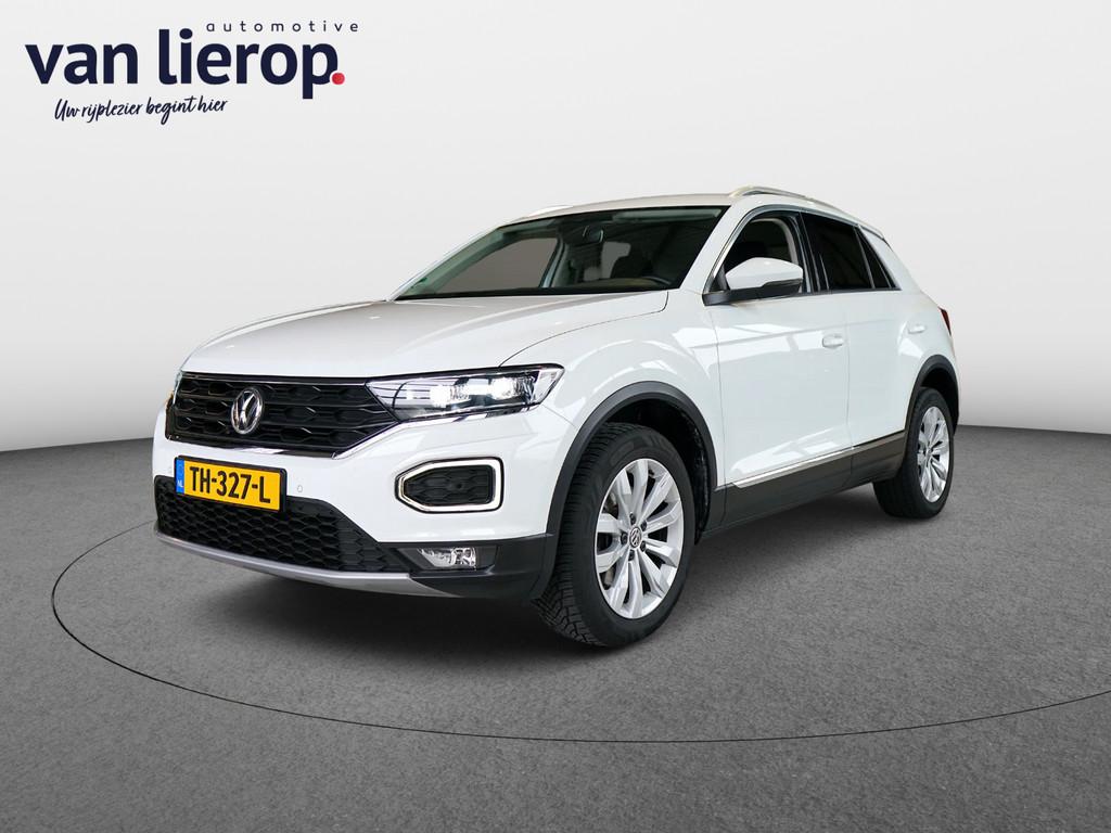 Volkswagen T-Roc 1.5 TSI Sport CARPLAY | CAMERA | XENON/LED, 4 cilinders, 150 pk, Leder en Stof, Wit