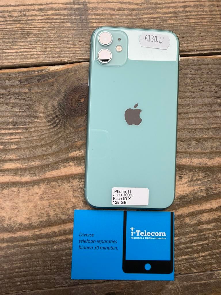 Iphone 11 mint 128 GB met garantie 100%, Ophalen of Verzenden, Zo goed als nieuw, Overige typen, Apple iPhone