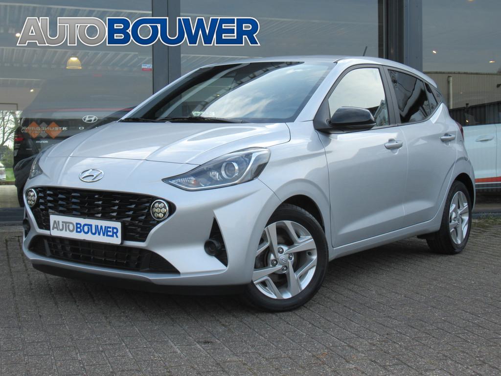 Hyundai i10 1.0i Edition 1e eigen | stoel + stuur verw | nav, Voorwielaandrijving, Stof, Gebruikt, 899 kg