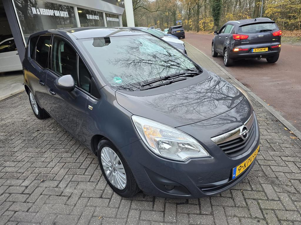 Opel Meriva 1.4 Turbo Design Edition | 12MND GARANTIE | AIRC, Voorwielaandrijving, Euro 5, Stof, Gebruikt