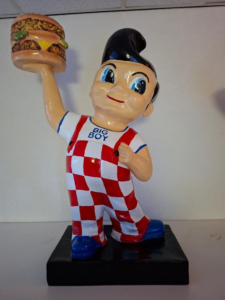 Big boy hamburger pop 115 cm groot bigboy, Ophalen, Nieuw, Reclamebord