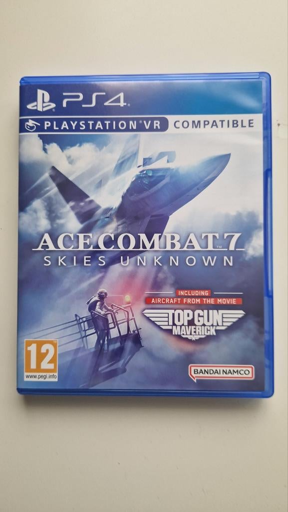 Ace Combat 7: Skies Unknown Top Gun Maverick Edition PS VR, Spelcomputers en Games, Games | Sony PlayStation 4, Zo goed als nieuw