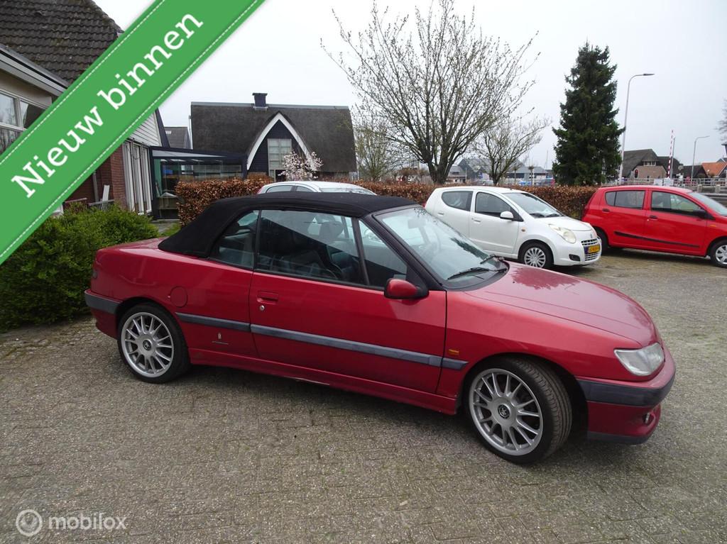 Peugeot 306 Cabriolet 2.0, Auto's, Peugeot, 1998 cc, Elektrische ramen, Gebruikt, Zwart