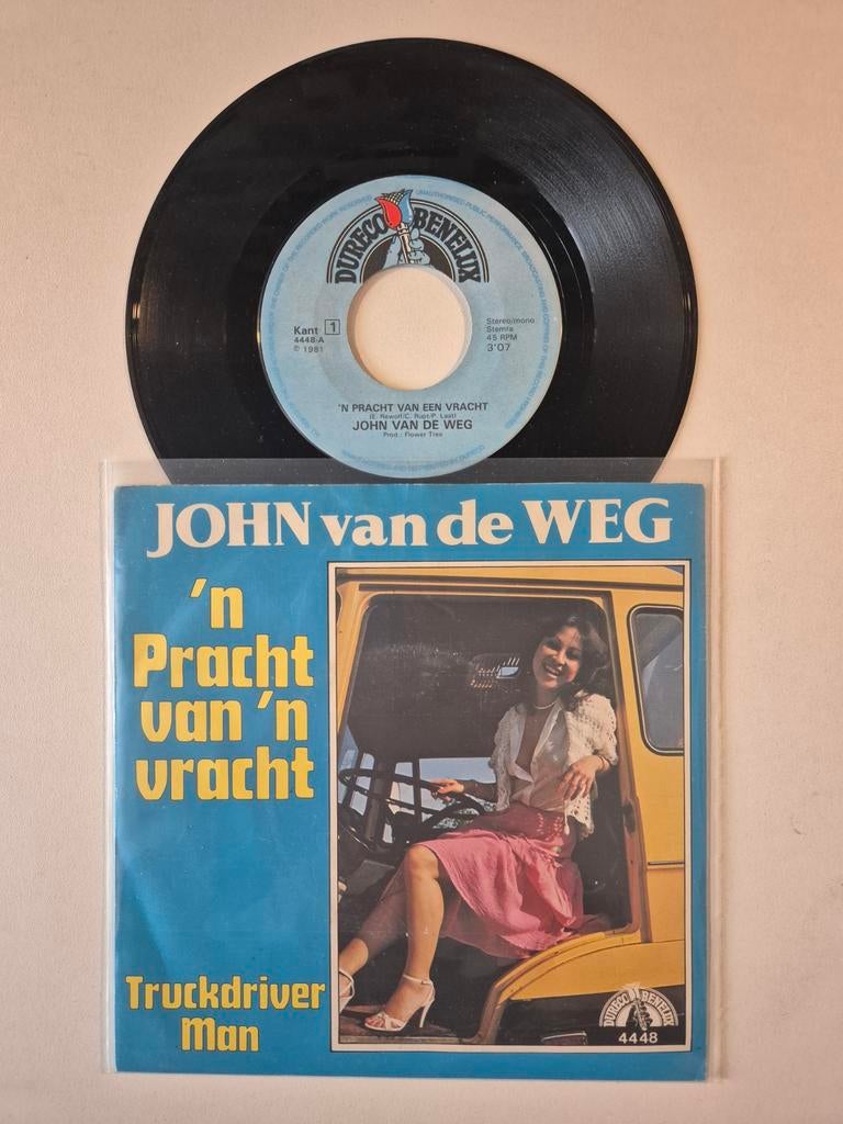John van de Weg-'N pracht van 'n vracht, 7 inch, Single, Ophalen of Verzenden, Zo goed als nieuw