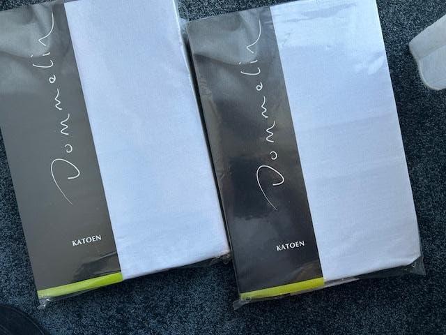 Dommelin 2 Hoeslakens 100/200 Hoekhoogte 50 cm, Huis en Inrichting, Slaapkamer | Beddengoed, Nieuw, Hoeslaken of Sloop, Eenpersoons