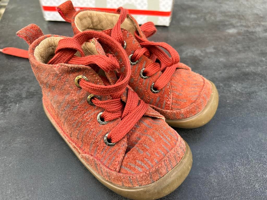 Shoesme rode schoenen maat 21, Kinderen en Baby's, Kinderkleding | Schoenen en Sokken, Ophalen, Zo goed als nieuw