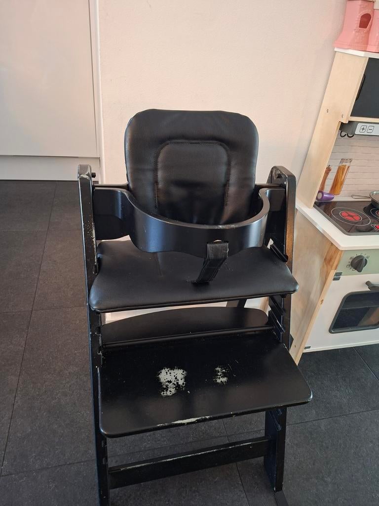 Kidsmill kinderstoel (oud model) - Opknapper, Ophalen of Verzenden, Gebruikt, Meegroeistoel, Afneembaar eetblad