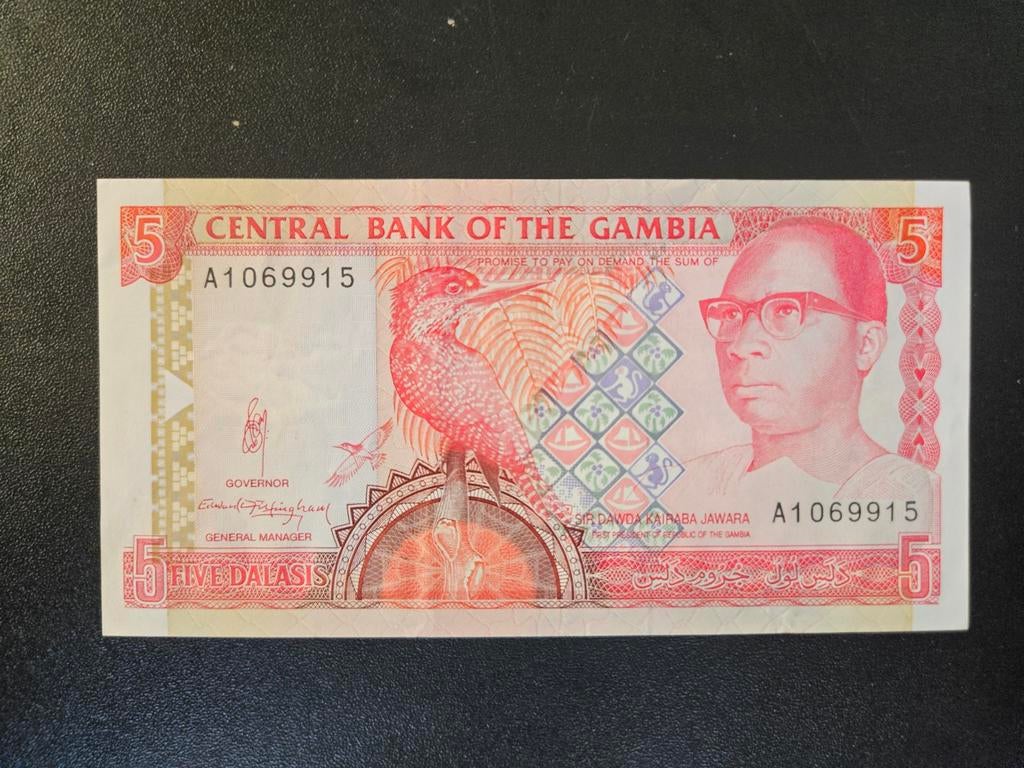 Gambia pick 12a 1991-95 UNC-, Postzegels en Munten, Bankbiljetten | Afrika, Ophalen of Verzenden, Overige landen, Los biljet