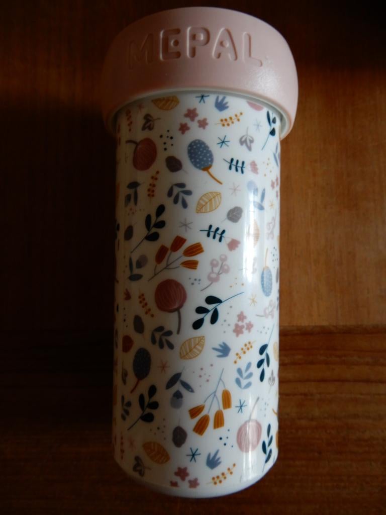 Mepal Campus Little Dutch schoolbeker / beker met bladeren, Verzenden, Gebruikt